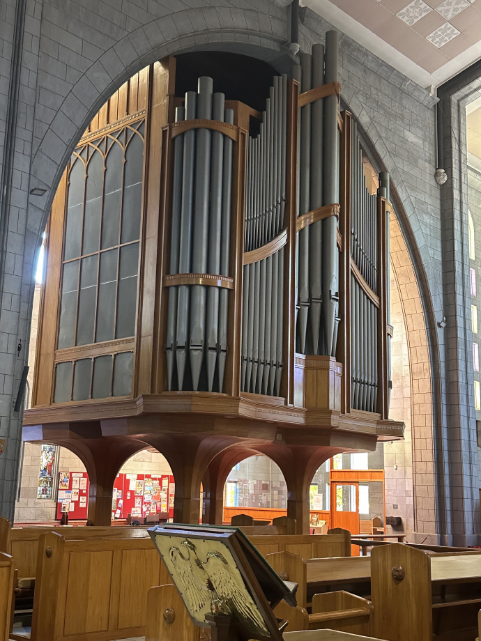 성당 파이프 오르간