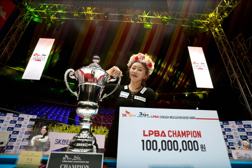 '<b>당구</b> 여제' <b>김가영</b>, LPBA 월드챔피언십 2연속 우승