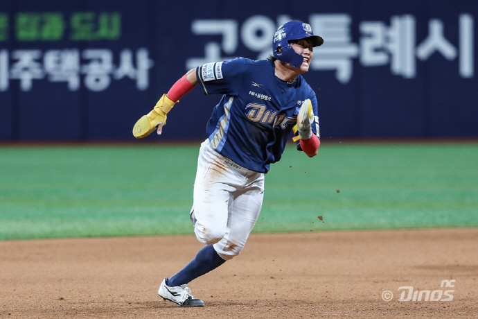 NC <b>최정원</b>, KIA 최지민 직구 맞고 병원 긴급 이송