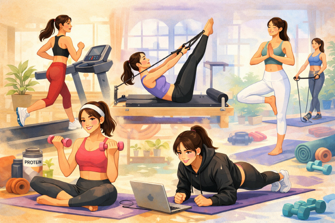 소비로 나타난 새해 결심... 2030 여성, 운동복으로 장바구니 채워 - 뉴스 썸네일 이미지