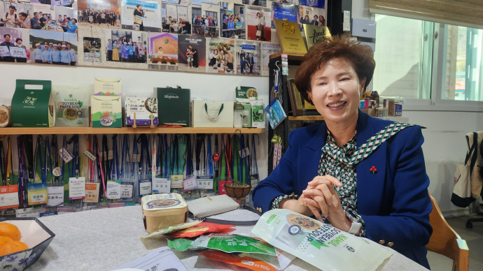 [사람&스토리]모윤숙 고흥 담우 대표 "건강한 먹거리·일자리 창출 두마... - 뉴스 썸네일 이미지