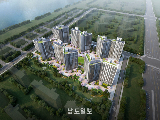 중흥토건, 부산 '에코델타시티 중흥S-클래스 리버시티' 본격 분양