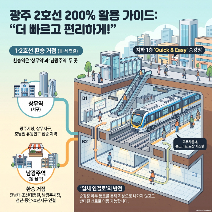 광주 도시철도 2호선 '3가지가 없다' - 뉴스 썸네일 이미지